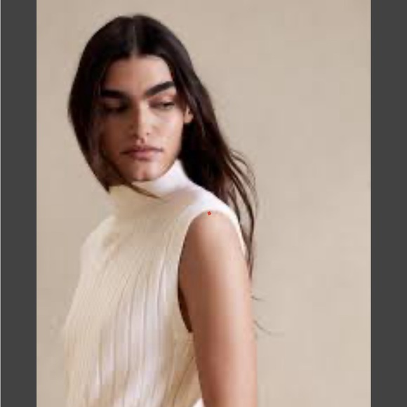 nwt banana republic high neck top - Picture 1 of 6